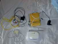 модем dsl, WIFI, свич на 4 порти , за 2шт