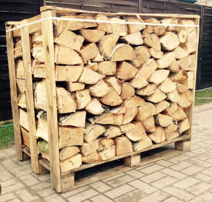 Drewno kominkowe łupane brzoza olcha