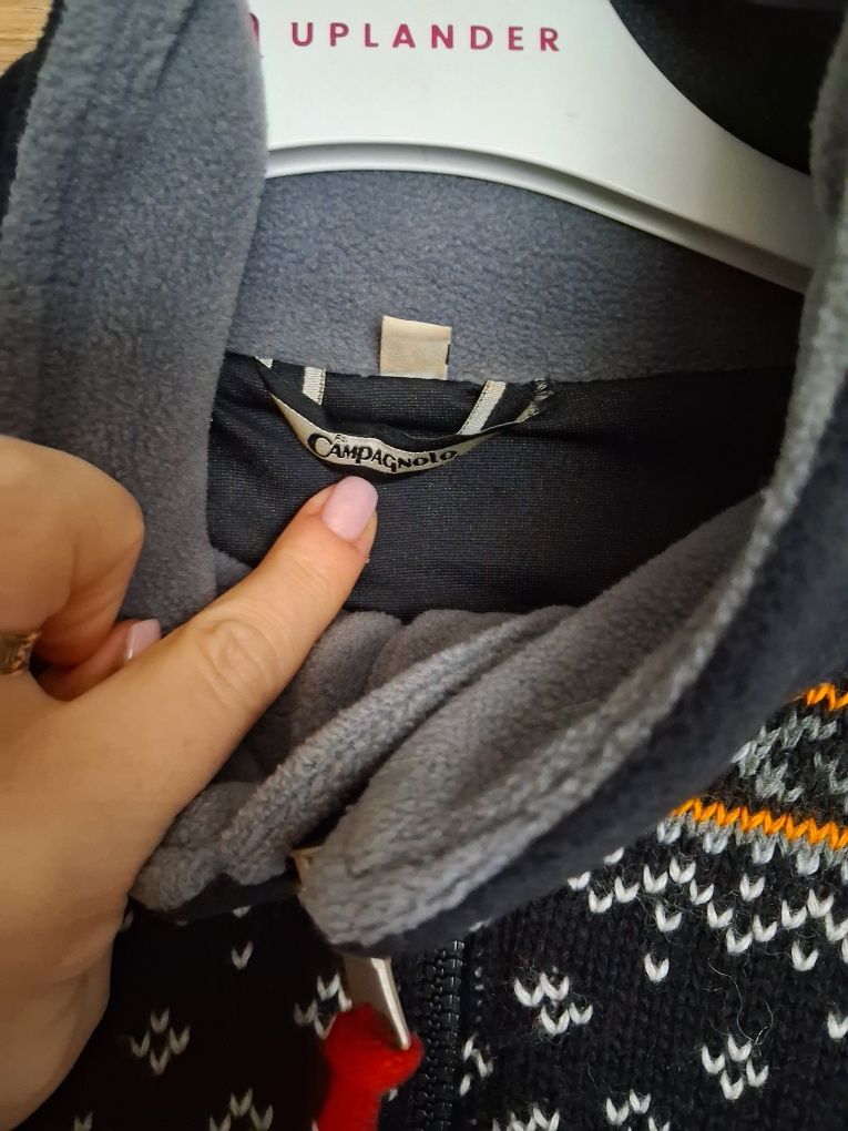 Bluza męska welurowa ocieplana rozm.40