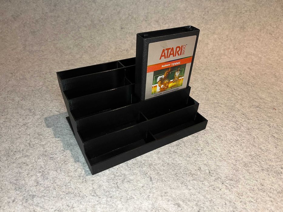 Stojak podstawka na 10 gier Atari 2600