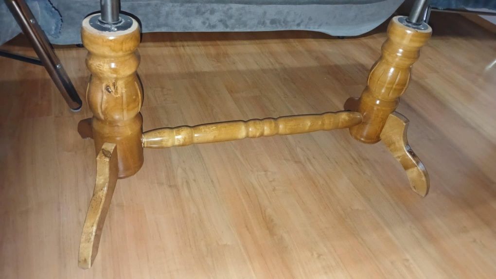 Stolik dębowy ława rozkładana dębowa