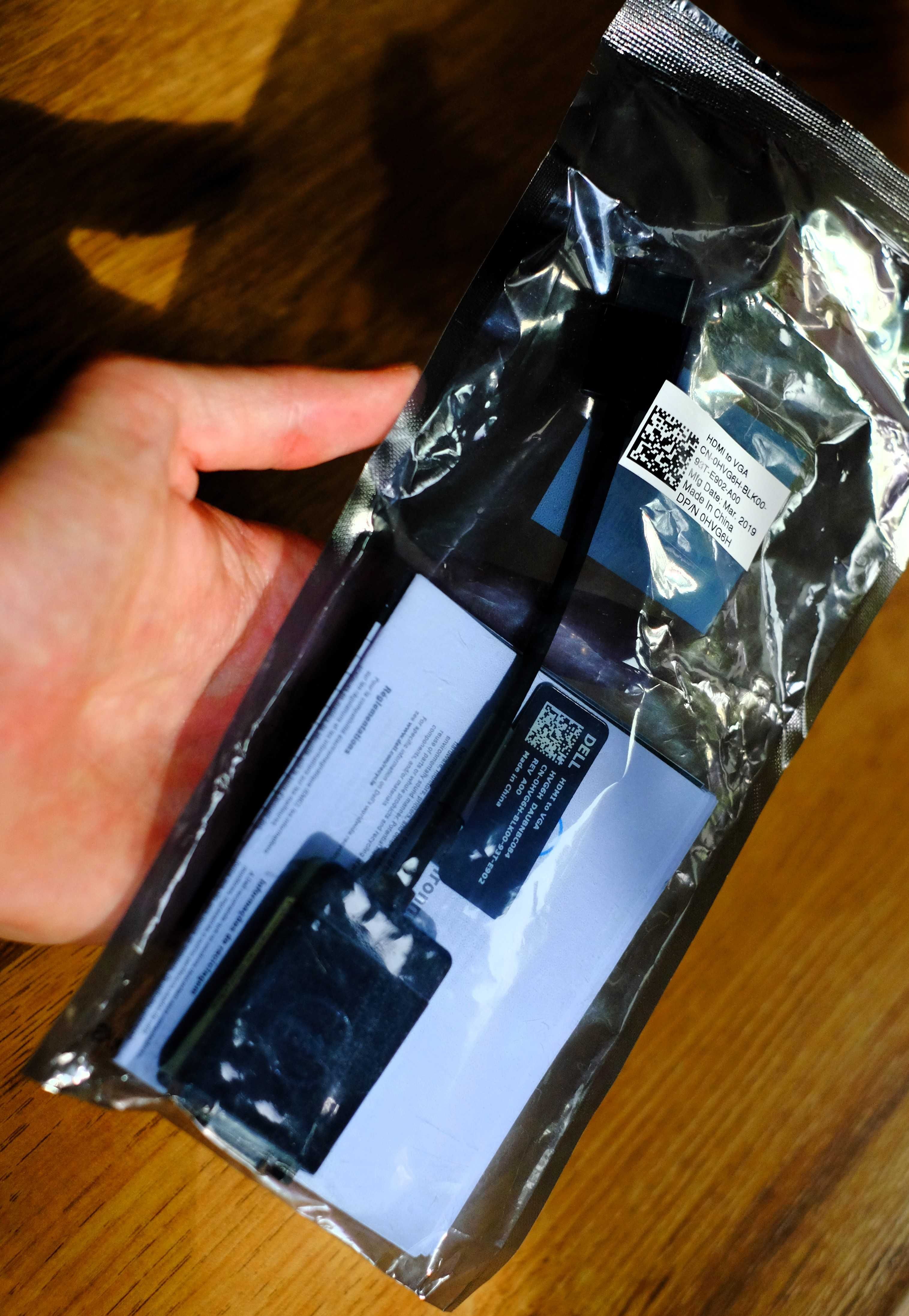 Przejściówka DELL VGA do HDMI