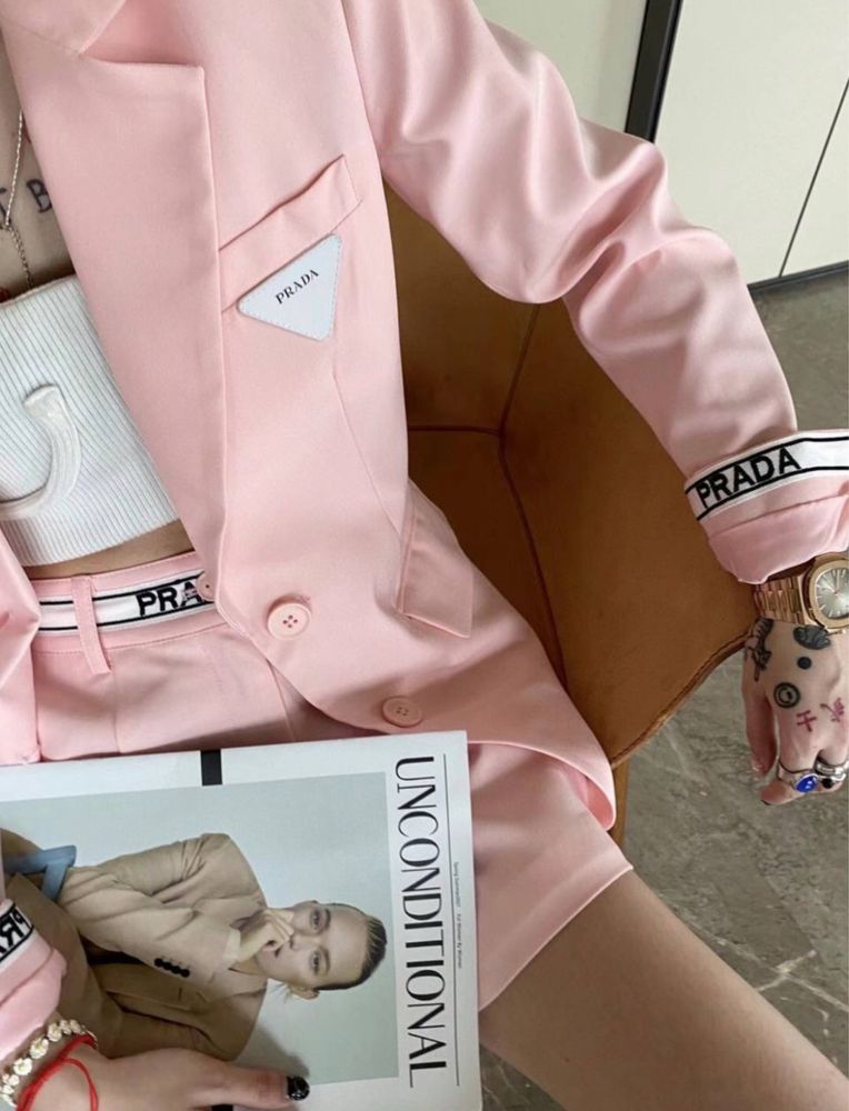 Костюм жакет шорты zara