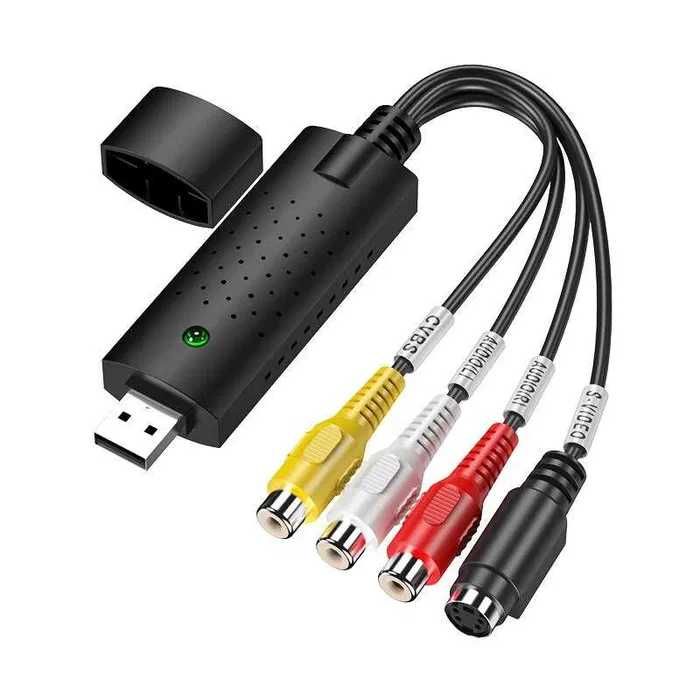 Карта видеозахвата Easy CAPture USB-RCA конвертер оцифровка c кассеты