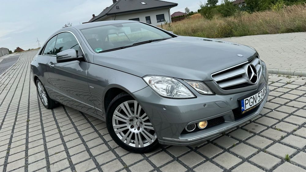 Mercedes-Benz Klasa E *ŚLICZNY* 204 kM * Automat * Jeden właściciel * Doinwestowany