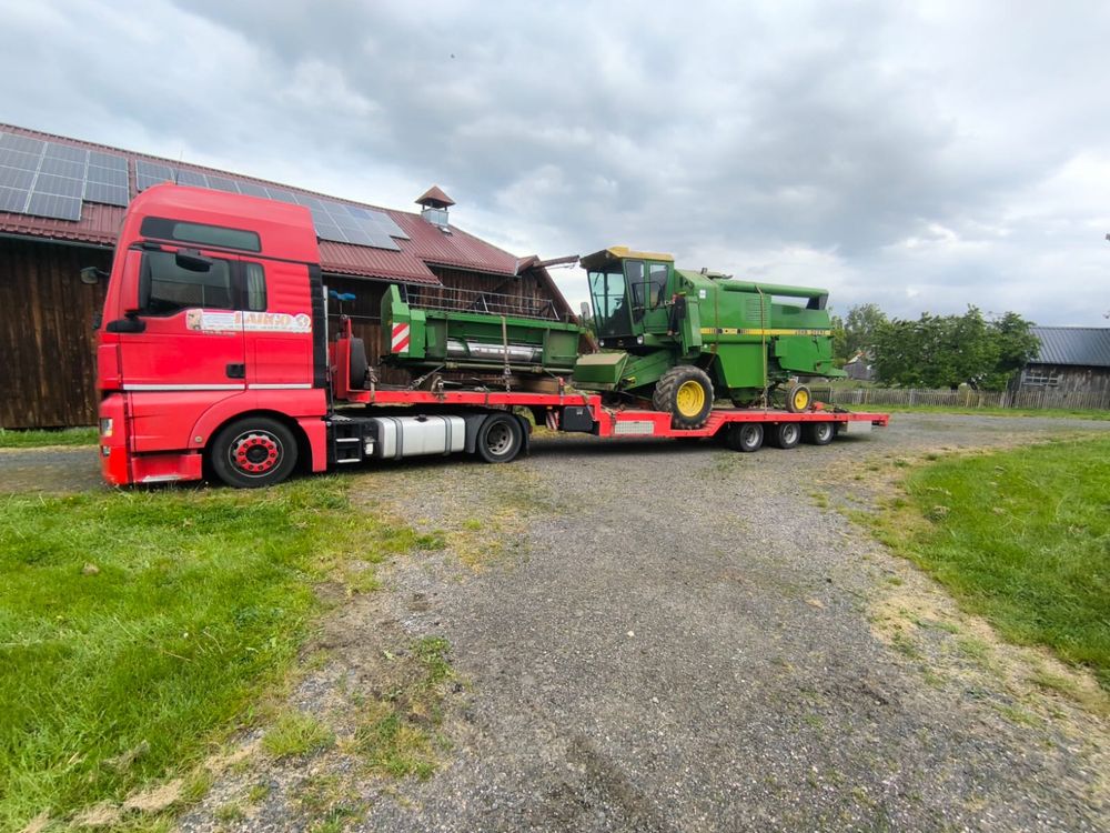 USŁUGI TRANSPORTOWE, transport maszyn Kraj + UE