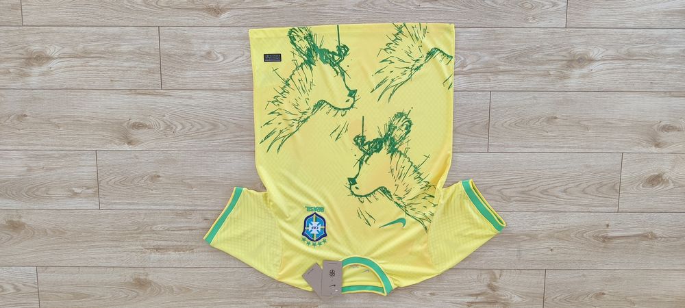 Koszulka Nike M Brazylia Brasil piłkarska sportowa Dri fit