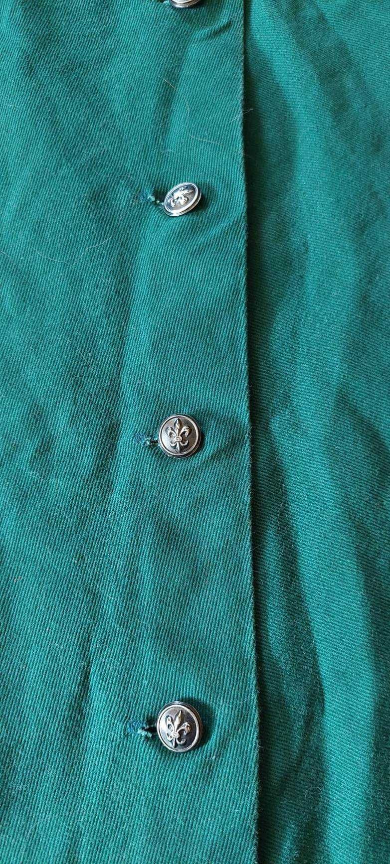 Spódnica mundurowa harcerska zielona