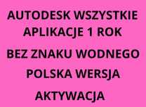 Autodesk Wszystkie Aplikacje 1 Rok