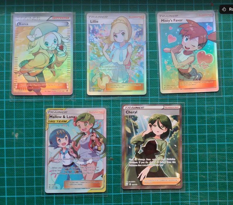 Cartas Pokemon Treinador / Trainer - NÃO OFICIAIS