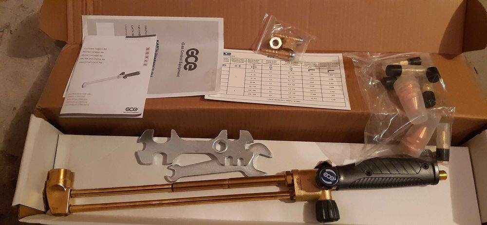 Palnik do cięcia Stali Acetylen Tlen GCE DRAGON