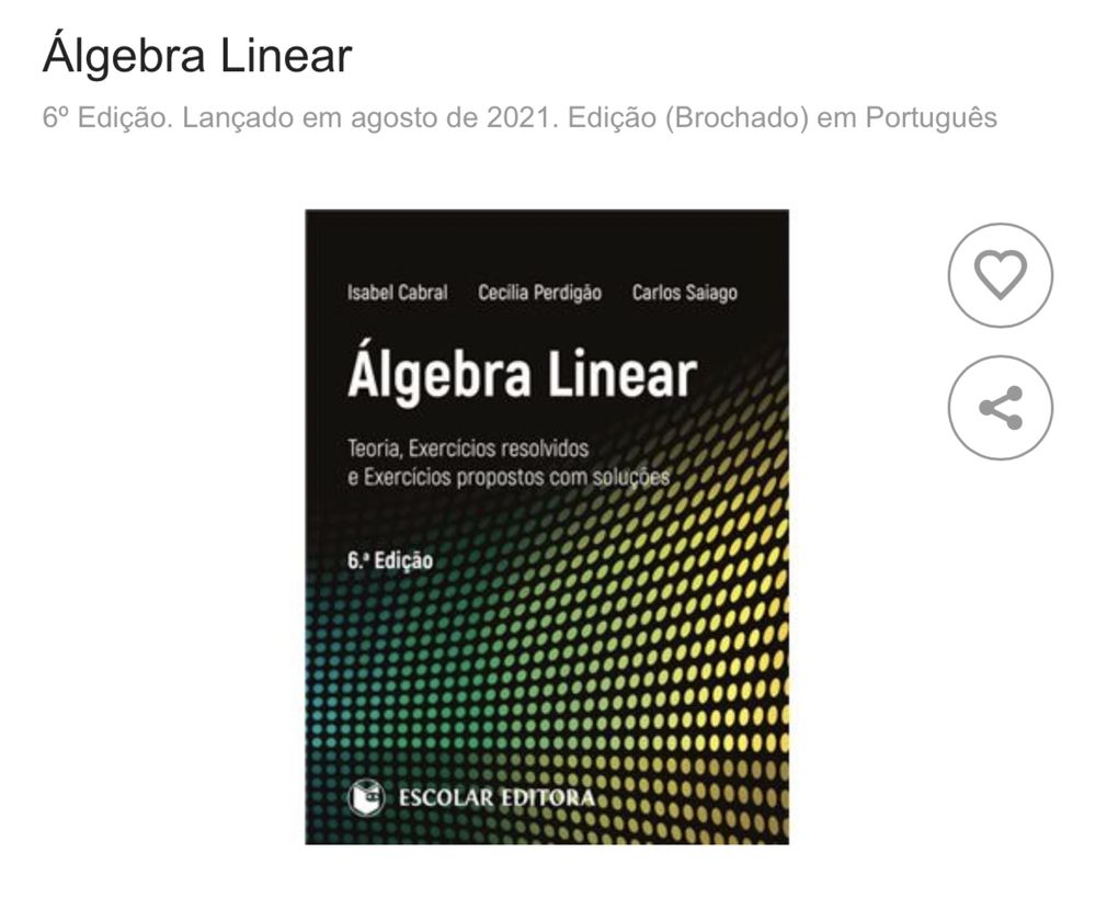 Livro Álgebra Linear