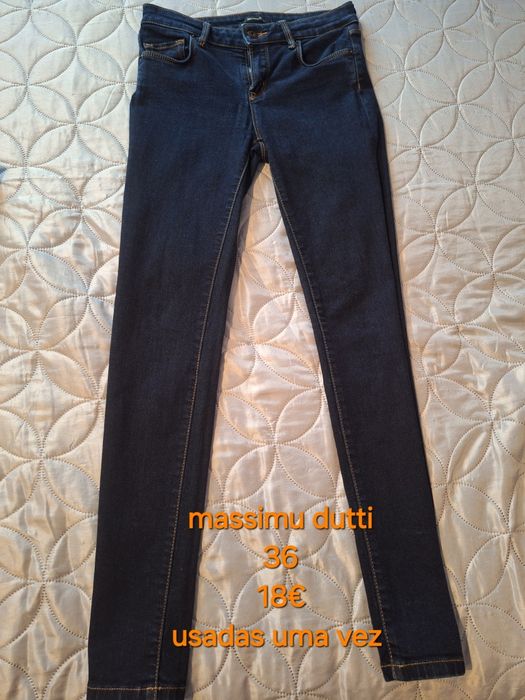 Calças ganga skinny 36