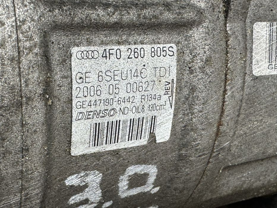 Компресор кондиціонера audi a6 c6 3.0 tdi 2.7 tdi ауді а6 с6 2.0 2.4