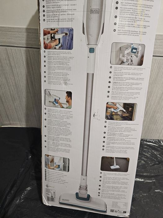 Парова миюча швабра Black Decker