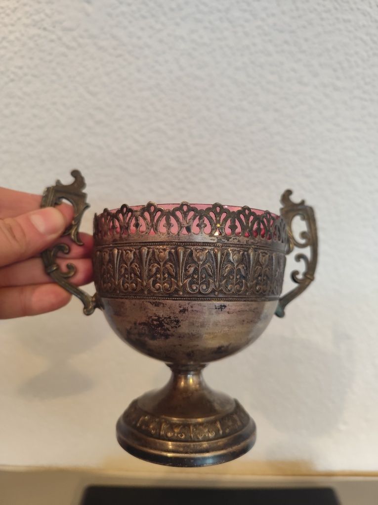 Cukiernica secesja plater vintage retro prl przedwojenna