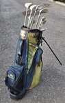 Saco golf MacGregor + set 10 tacos