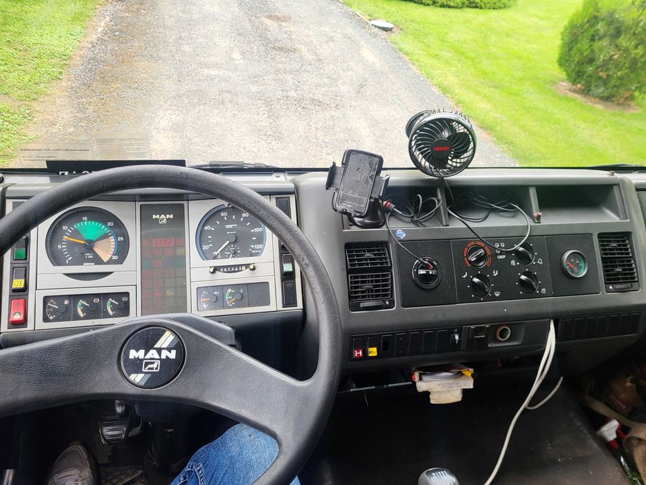 Man L2000 8.163 rok 1998 platforma najazdy sprawny Oferta prywatna