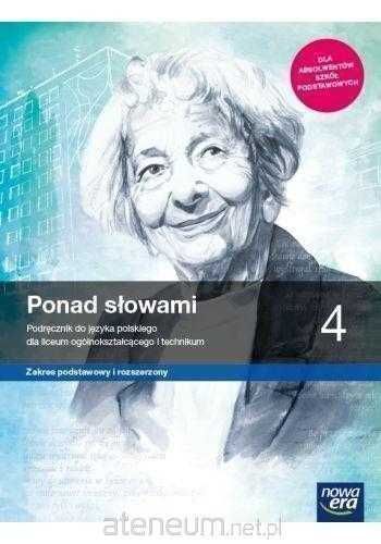 NOWA_ Ponad słowami 4 Podręcznik Nowa Era