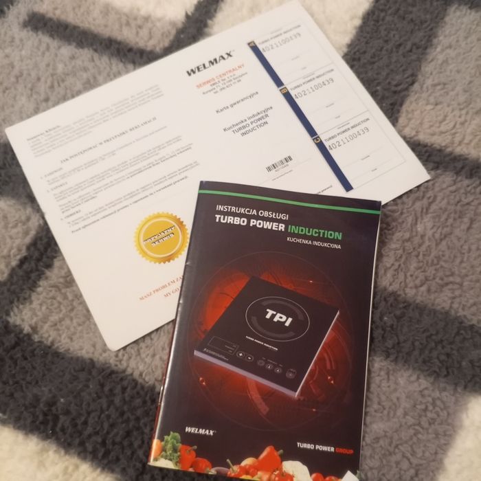 Płyta indukcyjna Welmax 1800 W