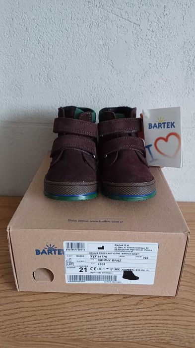 Nowe buty ocieplane Bartek rozm. 21