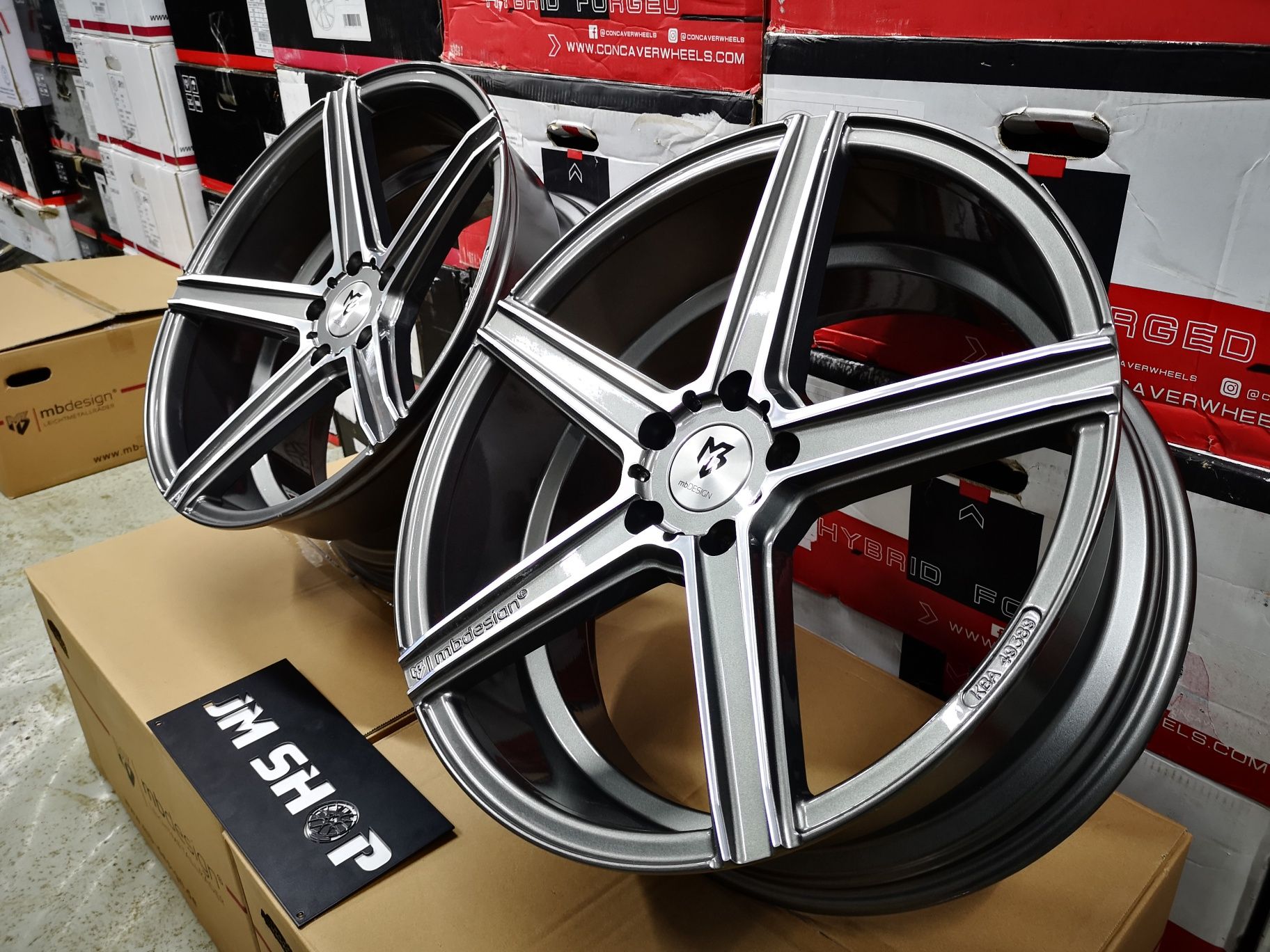 Felgi mbDesign KV1 20" 9J 5x120 VW Bus Transporter T6 T6.1