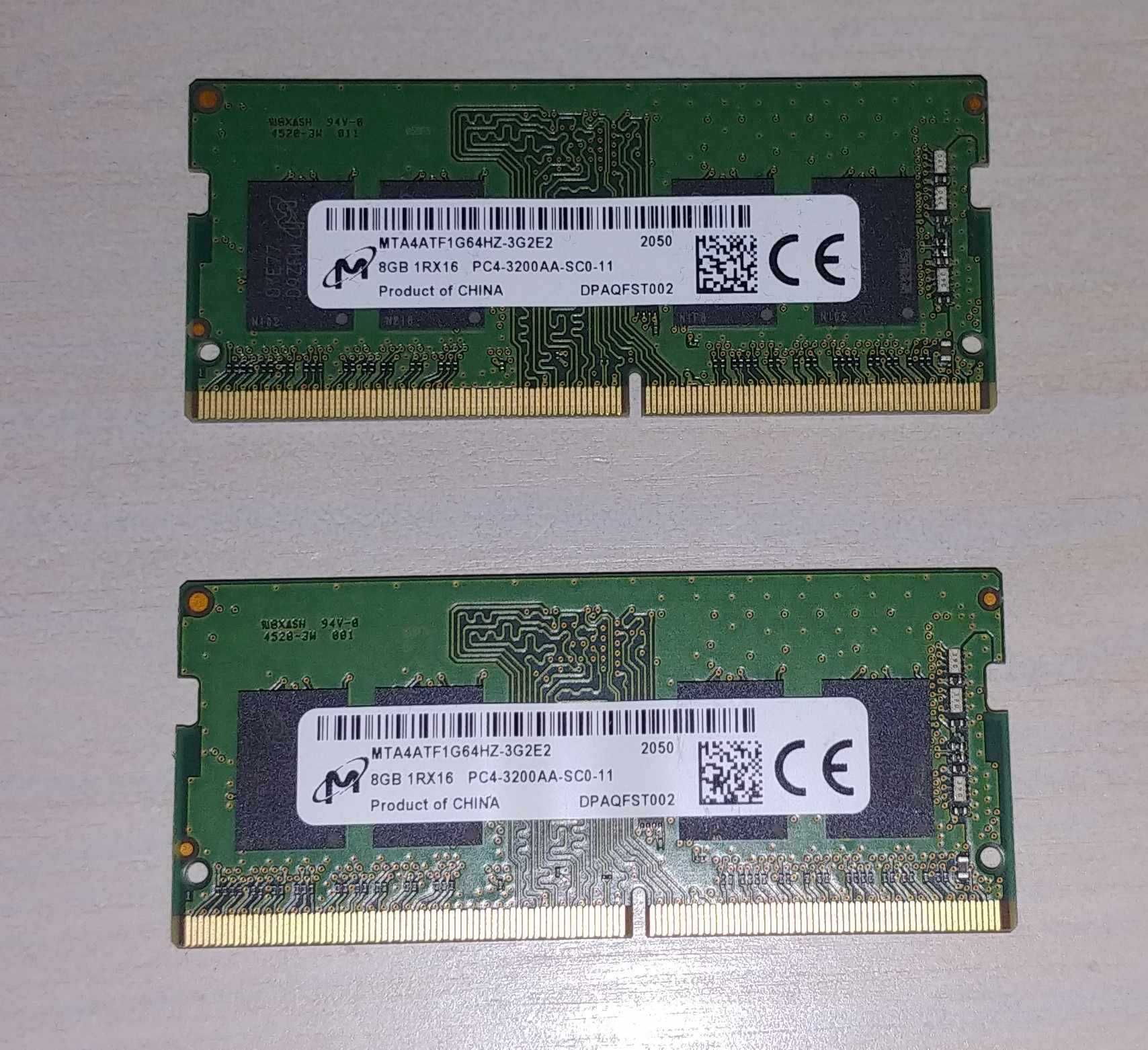 RAM 16GB (2x8) DDR4 3200MHz do laptopa