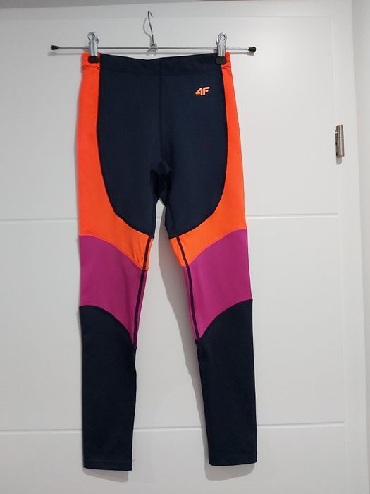 Piękne LEGGINSY Getry 4F 152 cm. Jak NOWE