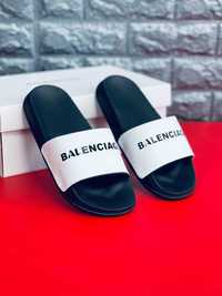 Мужские шлепанцы Balenciaga Пляжные резиновые шлепки сланцы тапочки