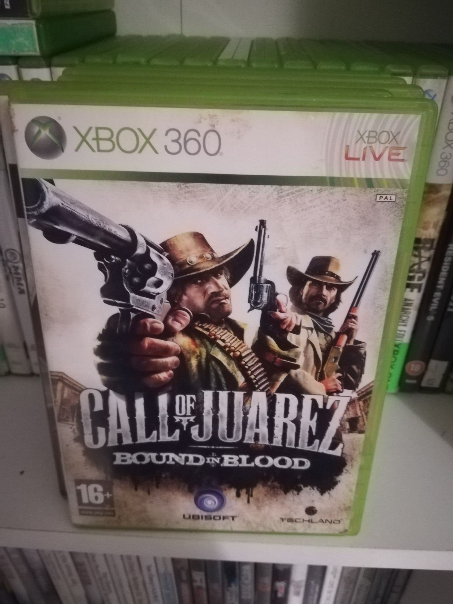Call of juarez bound in blood xbox 360