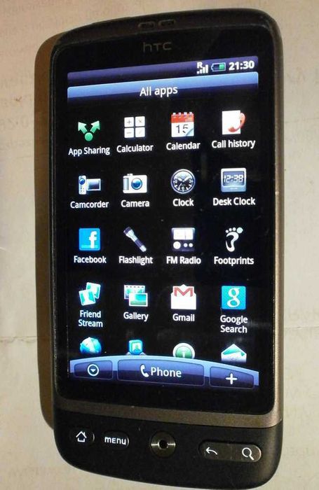 Smartfon HTC Wildfire S A510e, 512 MB / 512 MB 3G czarny. Komplet.