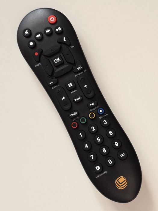 Pilot do dekodera Cyfrowy Polsat Box oryginalny nowy