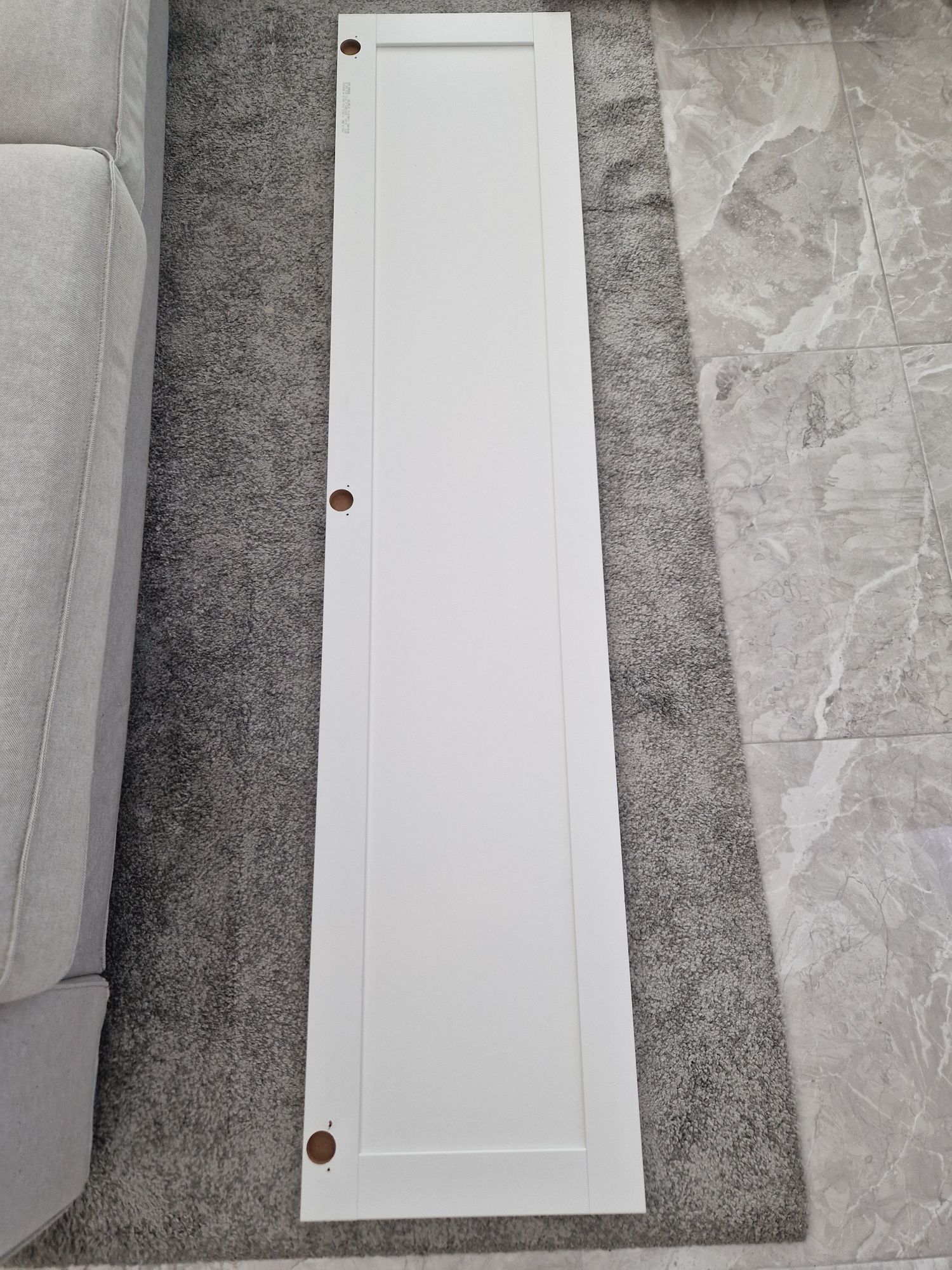 Porta roupeiro IKEA branca