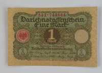 banknot 1 marka , 1920 , Niemcy
