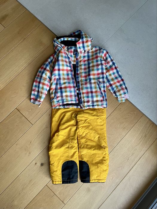 Alpine Pro Kombinezon narciarski spodnie i kurtka 116-122