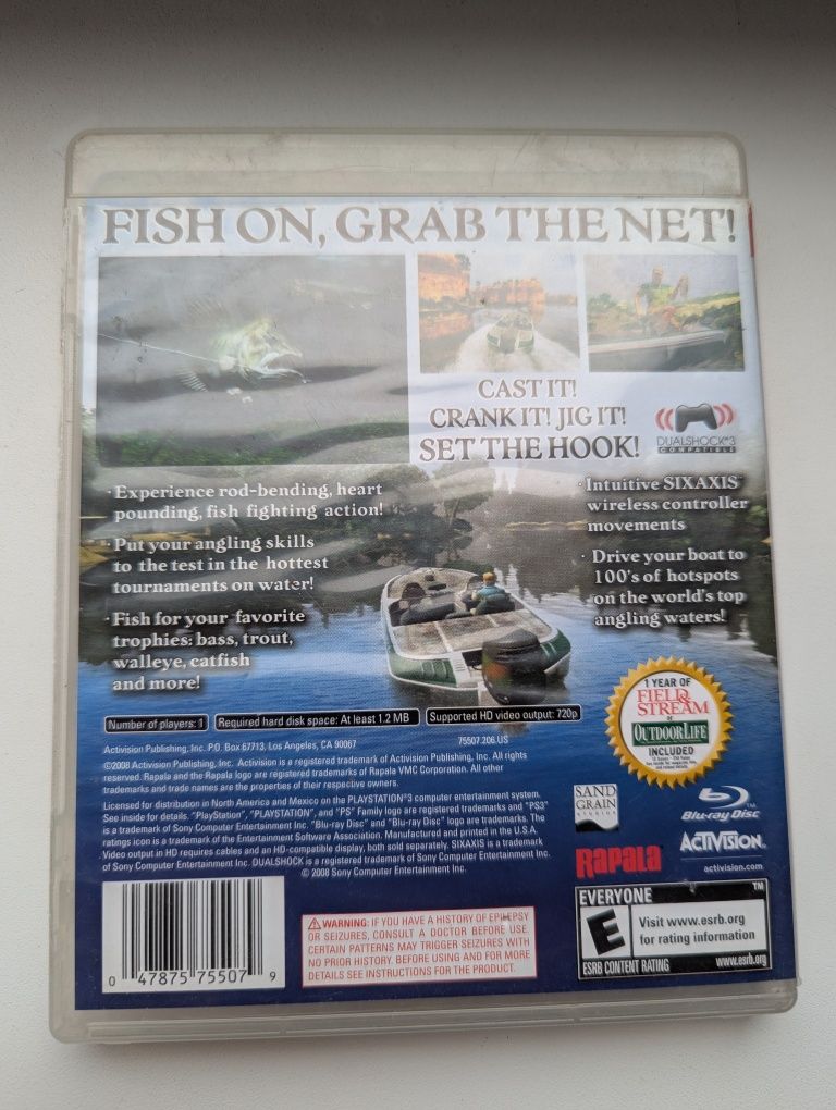 Rapala Fishing Frenzy ігри игры диски на PS3
