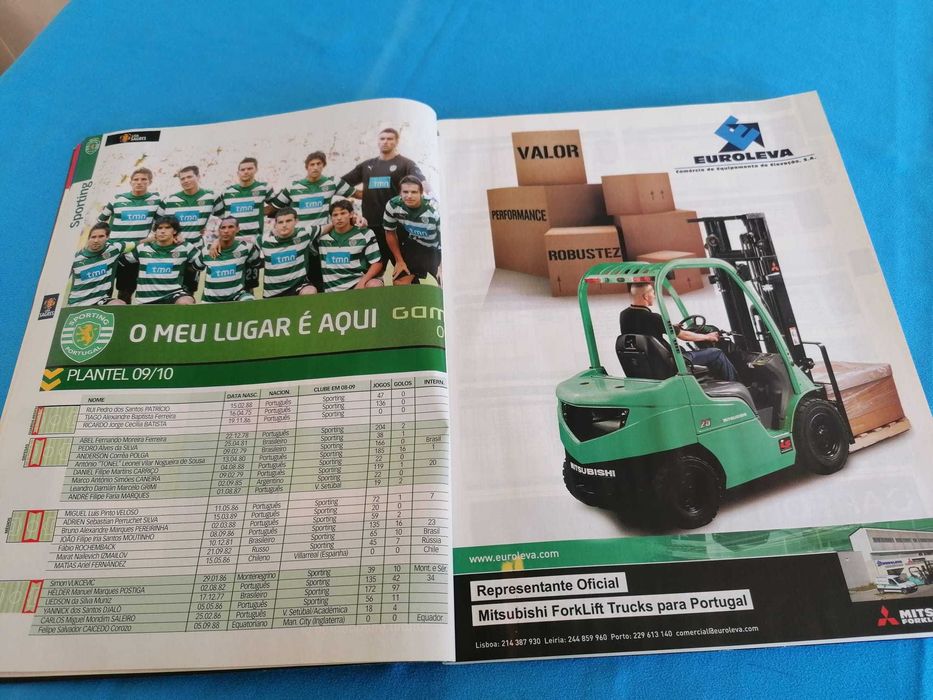 Revista Record Guia de futebol época 2009/10