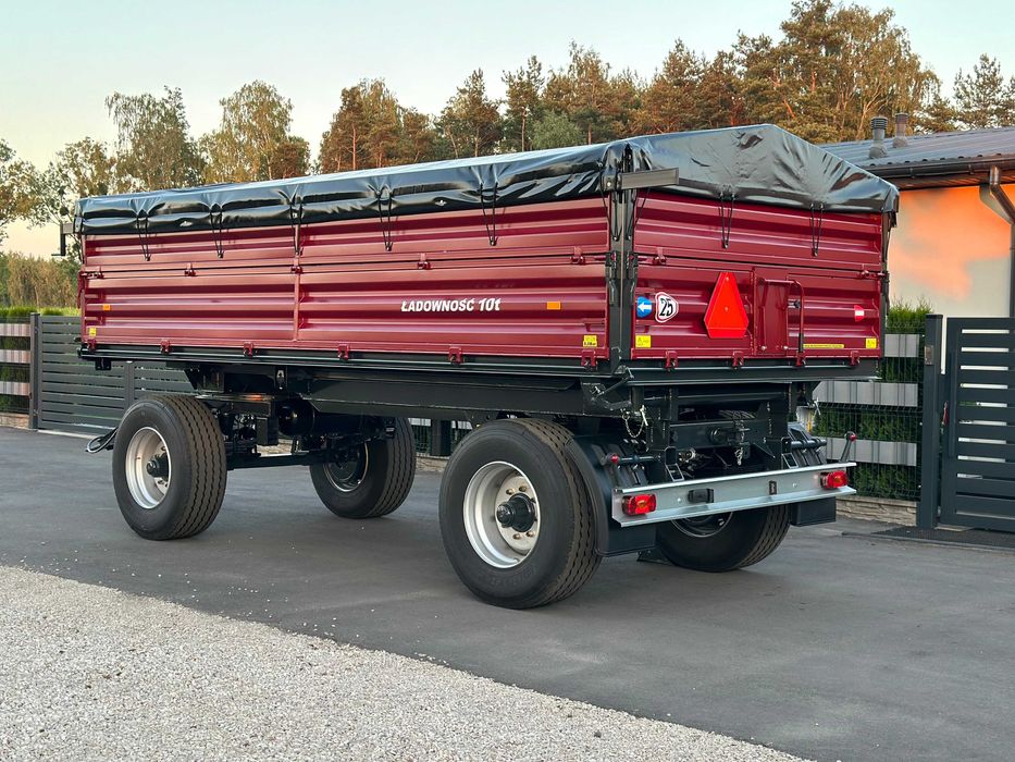 HL HW 3 Stronny Wywrot 6011 Ładowność 10 HW 8011 Przyczepa Rolnicza