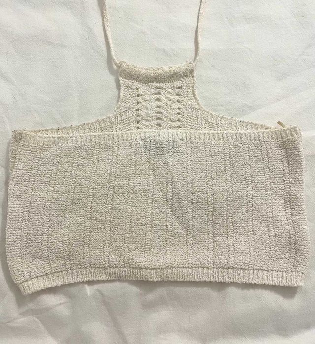 top em malha de verão da pull e bear em perfeito estado