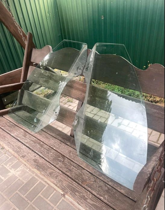 Додж Джорні Dodge Journey 2015 стікла 3 шт два передніх і заднє ліве 1