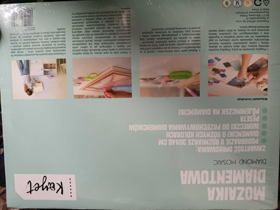 Mozaika diamentowa Kayet kwiaty, bzy