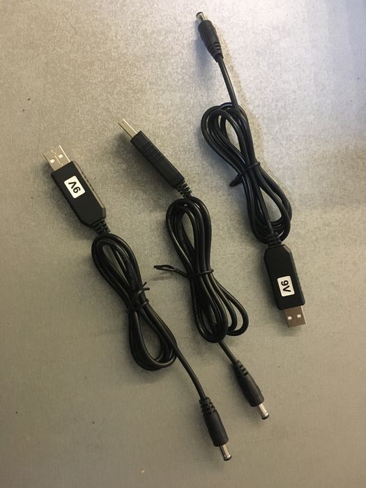 Кабель перехідник живлення WiFi роутера від павербанка Usb-dc 5v-9v/12