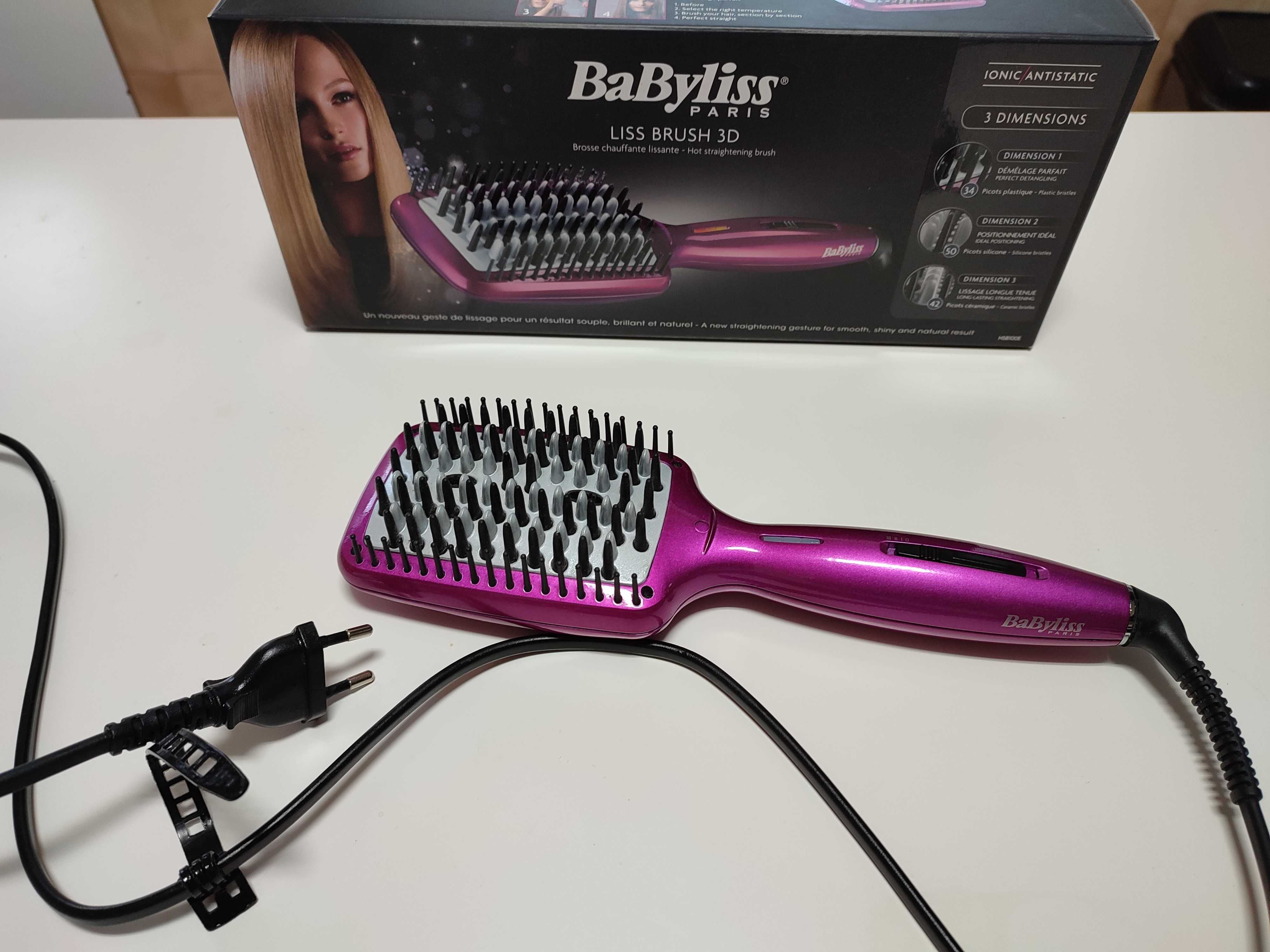 VENDO escova Alisadora Babyliss rosa Fúchsia