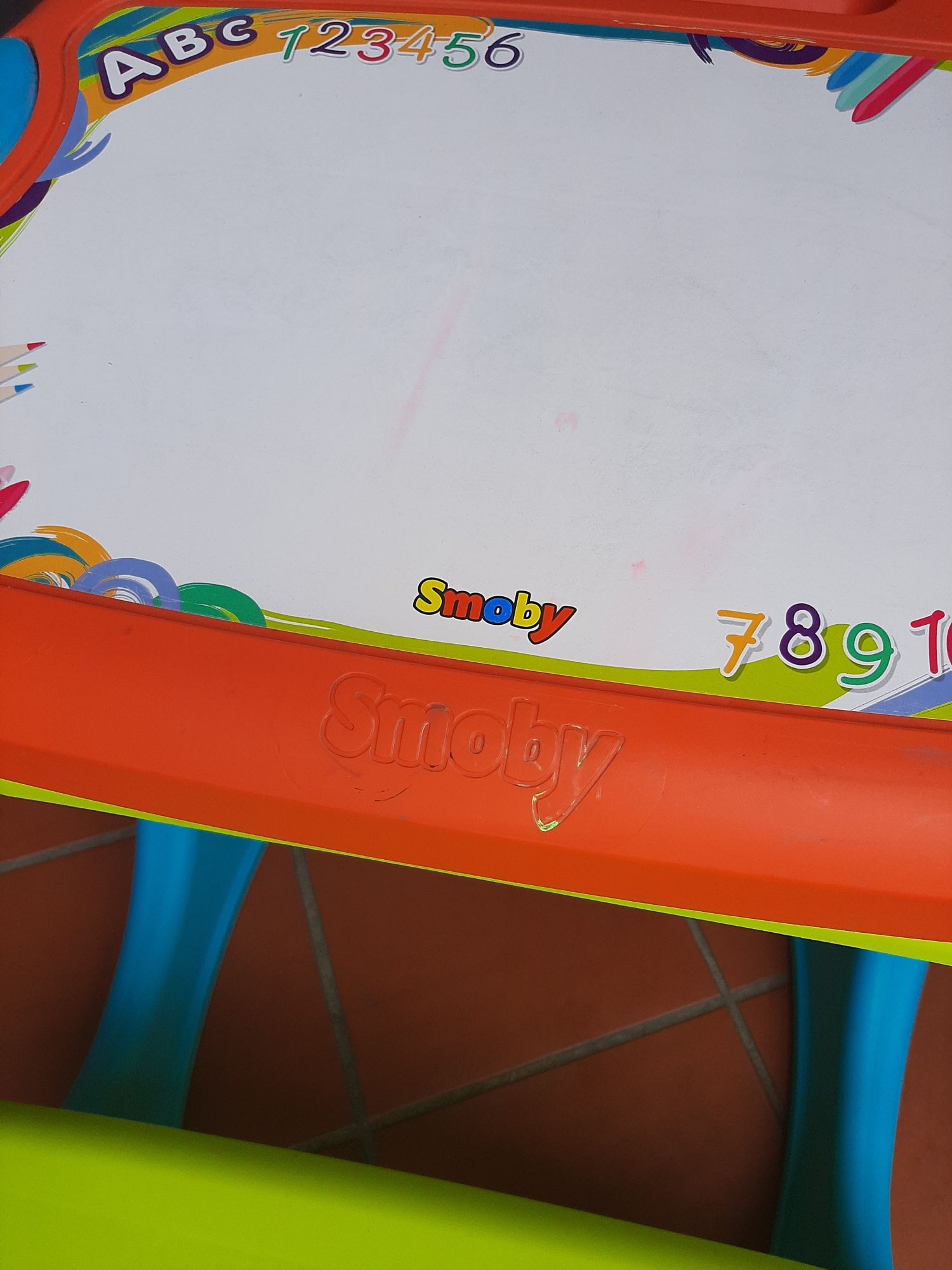 Smoby stolik biurko z krzesełkiem