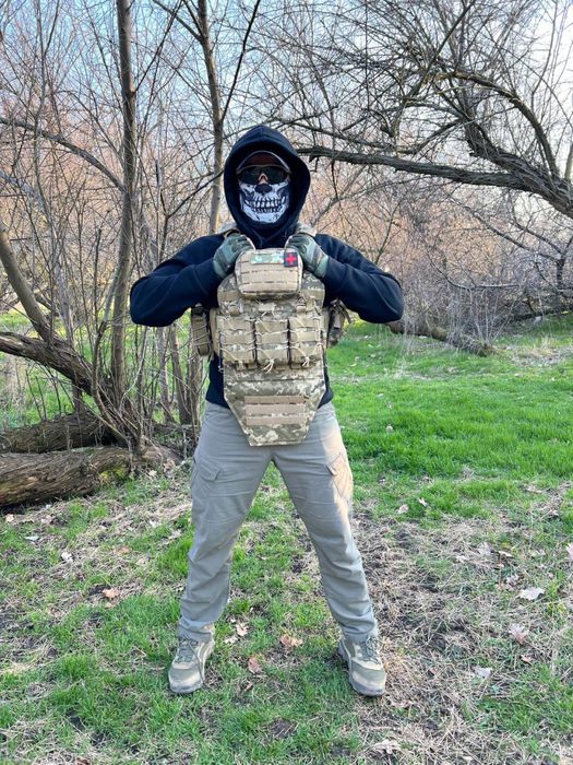 Плитоноска оригинал ATTACK пиксель / плитоноска з підсумками піксель