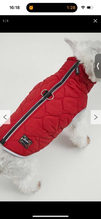 Kurtka dla psa czerwona Medicine -Radzka