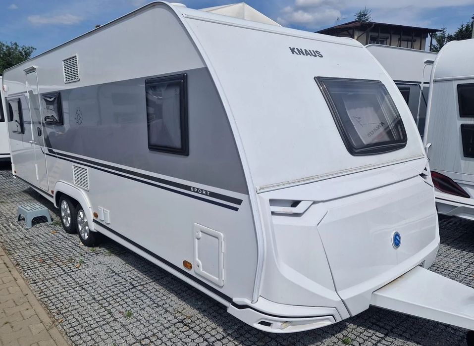 KNAUS Sport 650 FDK 2023  ZIMOWA PRZYCZEPA / ogrzewanie podłogowe / TRUMA gazowo-elektryczna