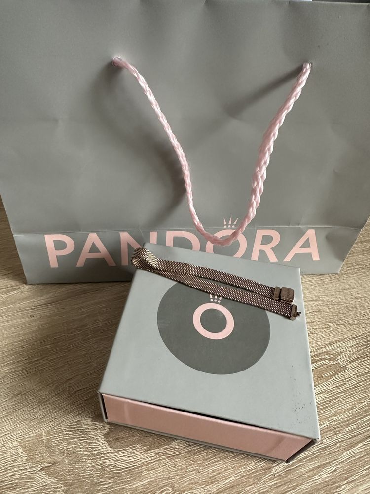 Браслет Pandora , оригінал 18 р, рожеве золото