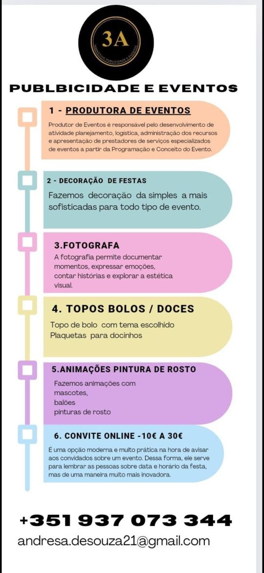 Organização  de Eventos, Wedding planner, trampolim, mascotes