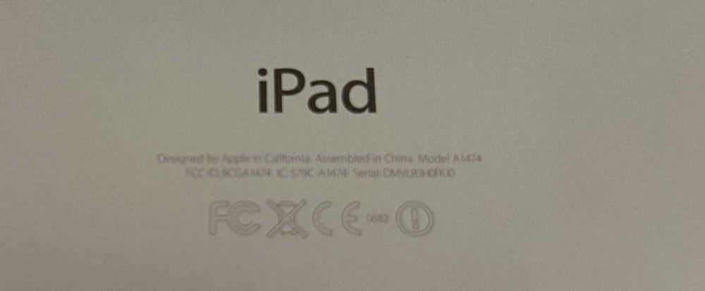 iPad Air (1ªgen) 16G para troca